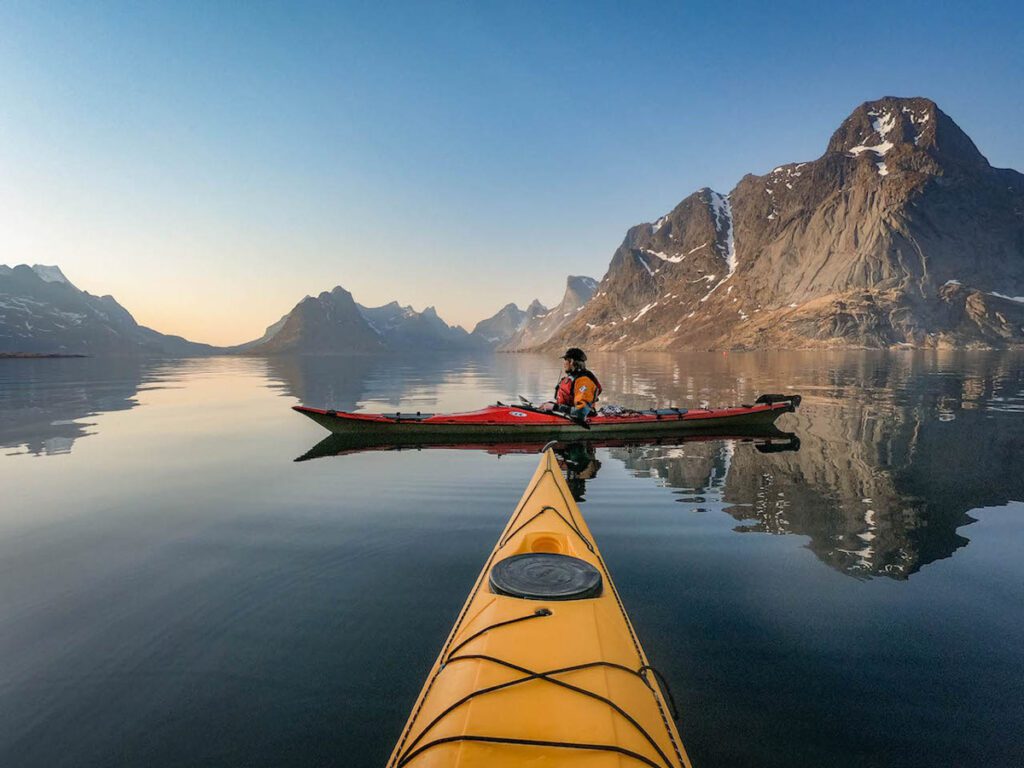 Faire du kayak de mer dans les Lofoten