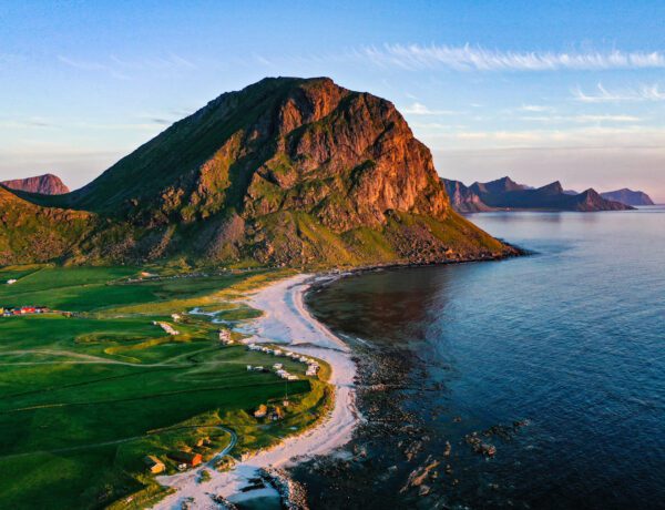 Uttakleiv Beach dans les Lofoten