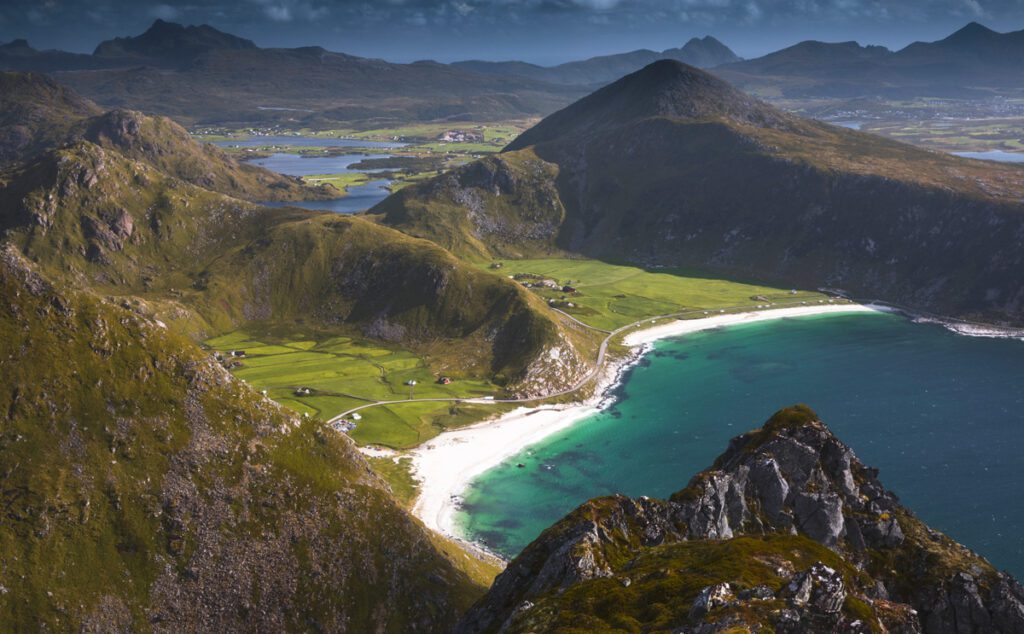 Uttakleiv Beach dans les Lofoten