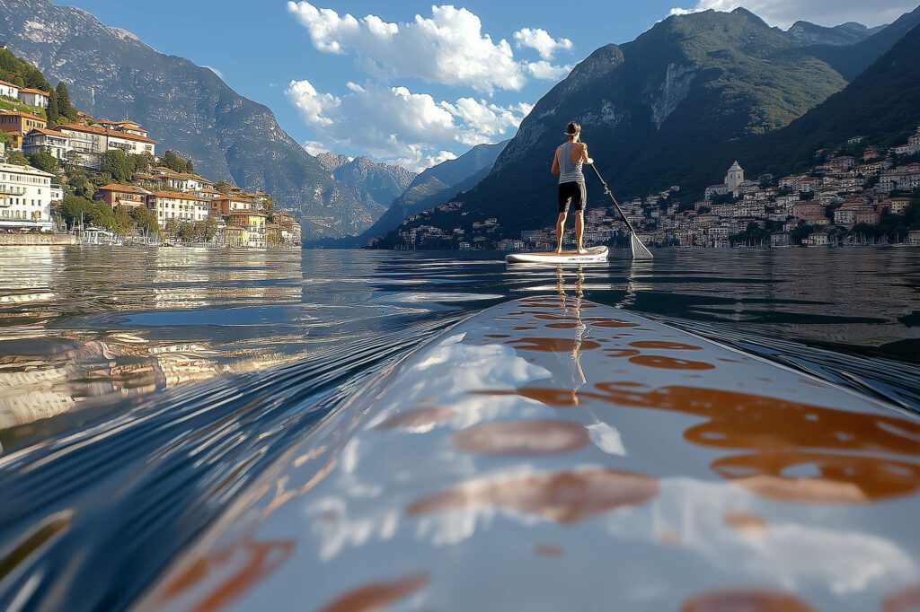 Où faire du paddle sur le Lac de Côme ?