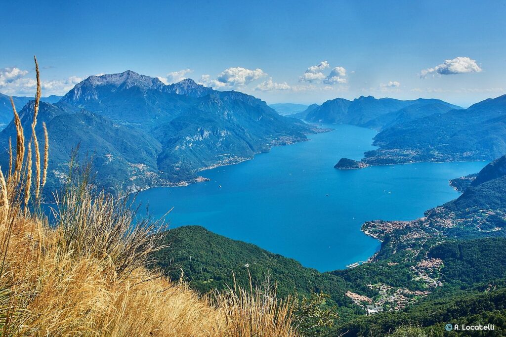 Le sommet du Monte Grona, au lac de Côme