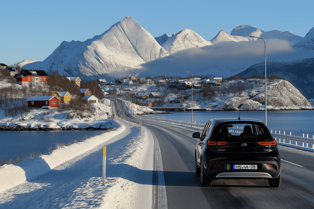 Faire en roadtrip en voiture électrique dans les Lofoten – Le guide complet